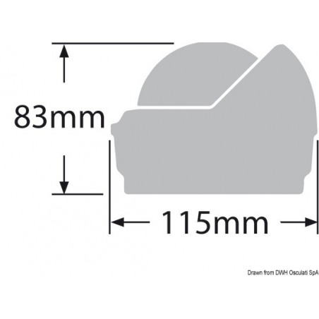 Compas RITCHIE Wheelmark 3"