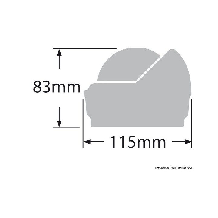 Compas RITCHIE Wheelmark 3"