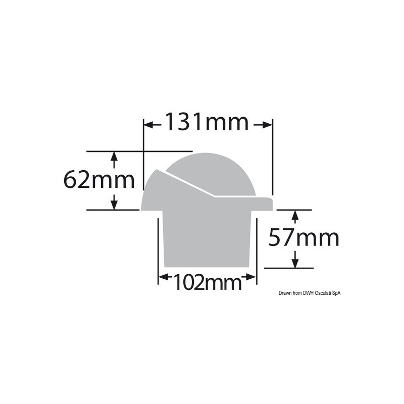 Compas RITCHIE Helmsman 3"3/4