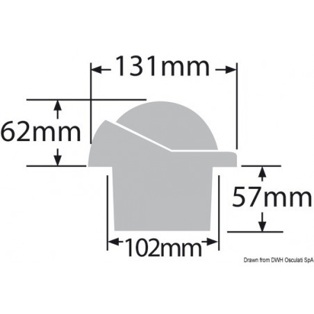 Compas RITCHIE Helmsman 3"3/4
