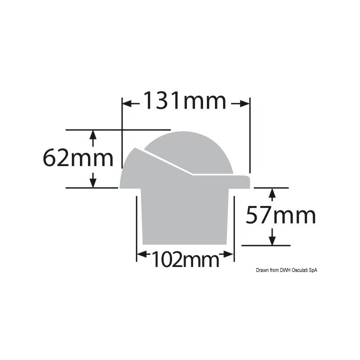 Compas RITCHIE Helmsman 3"3/4