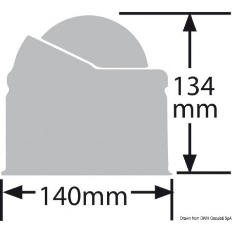 Compas RITCHIE Helmsman 3"3/4