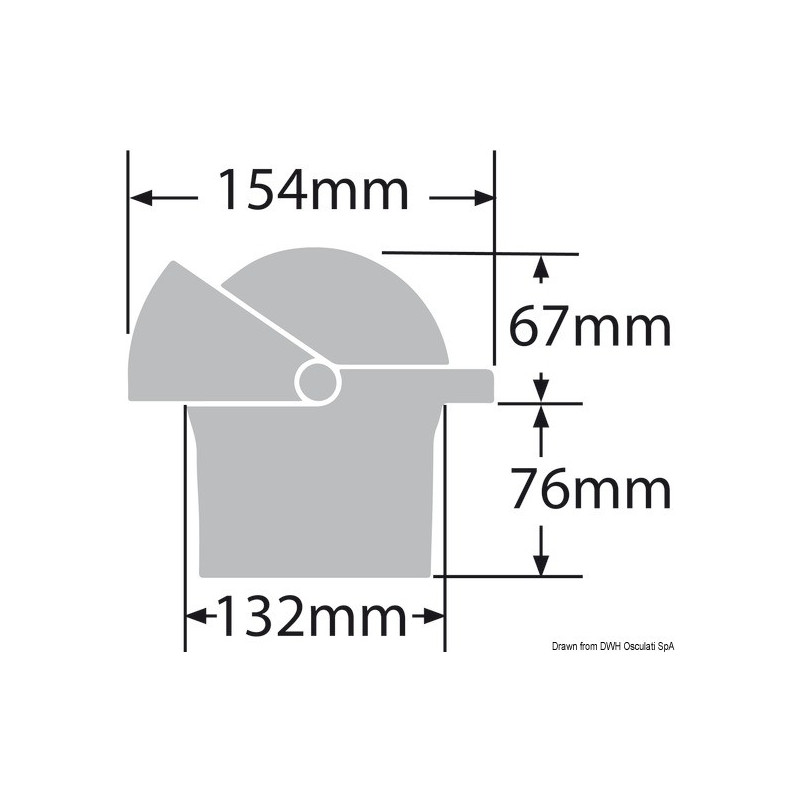 Compas RITCHIE Wheelmark 4"1/2