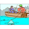 Lampe flottante poissons Lampe flottante poissons