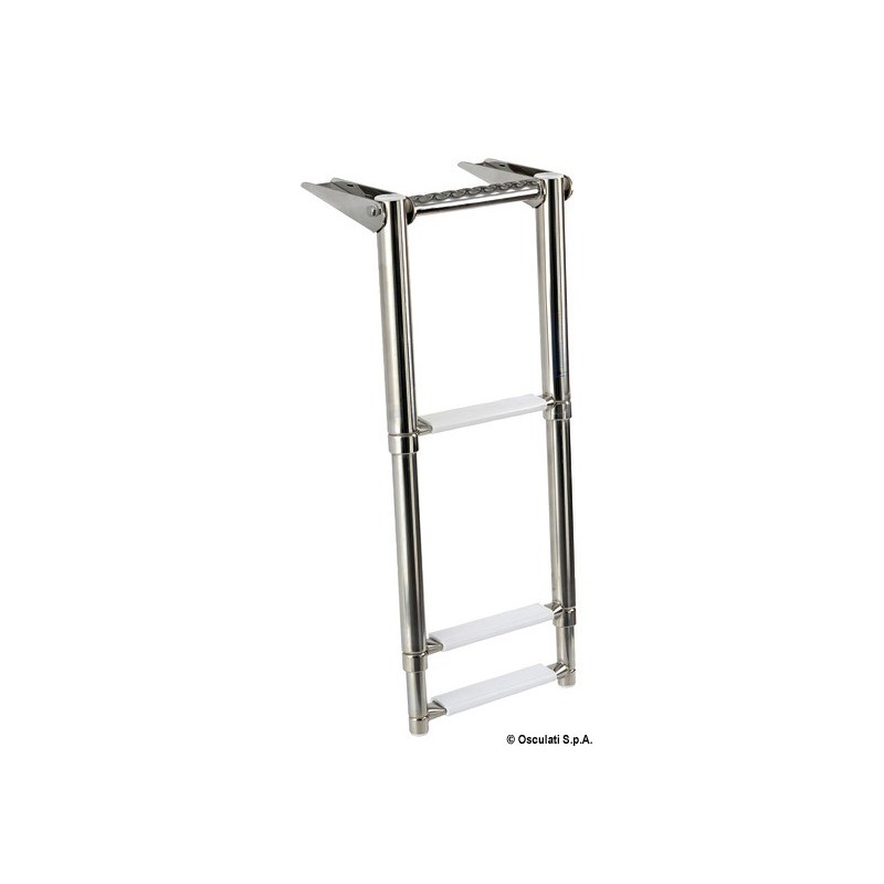 Echelle télescopique à poignées intégrées