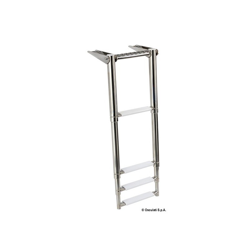 Echelle télescopique à poignées intégrées