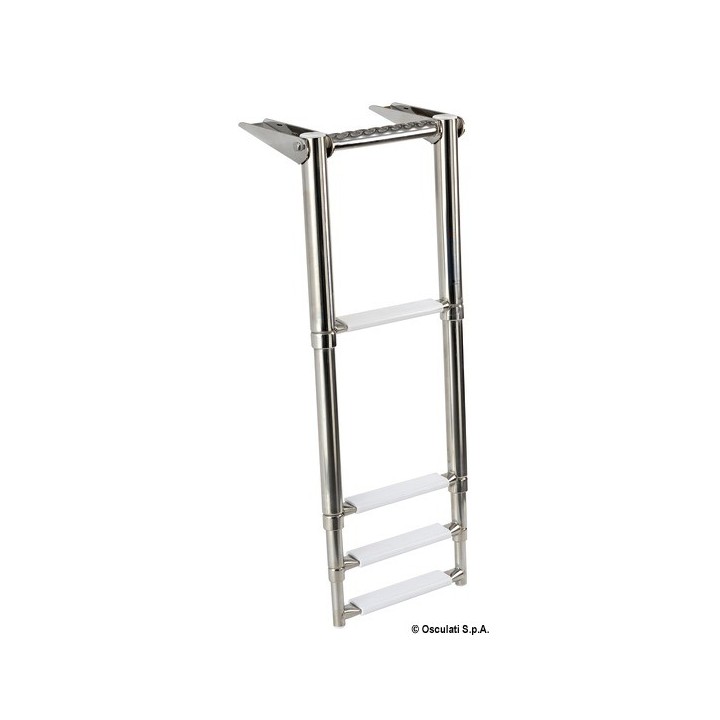 Echelle télescopique à poignées intégrées