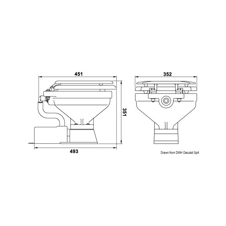 WC électrique Jabsco