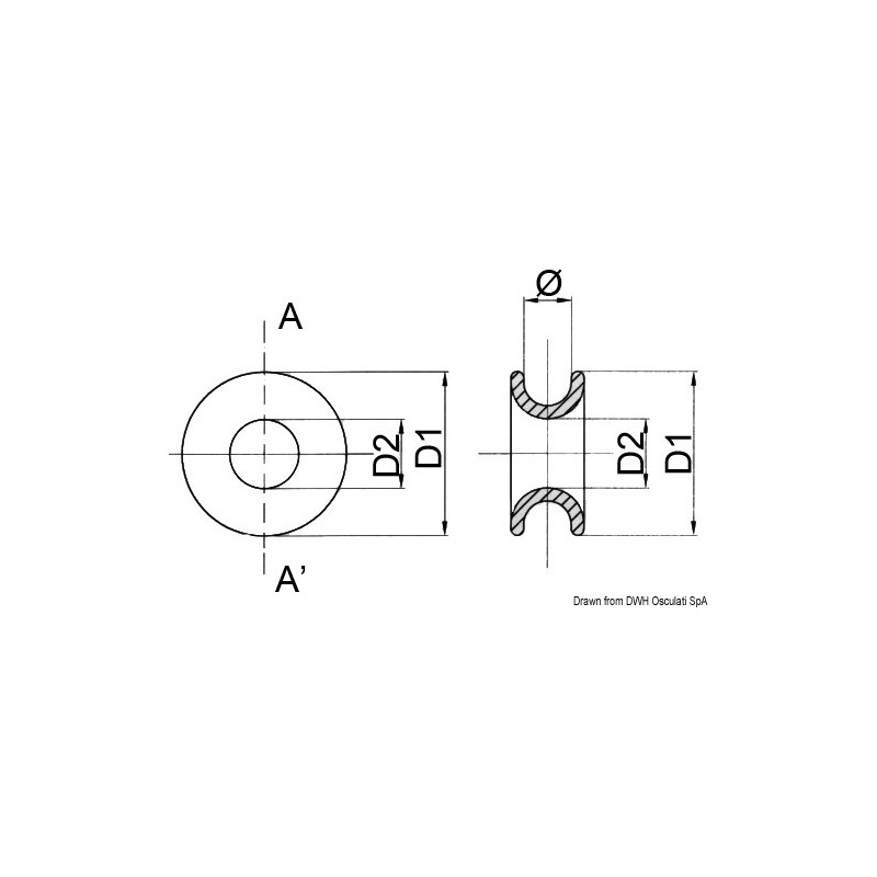 Anneau faible friction