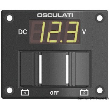 Tableau pour 2 batteries