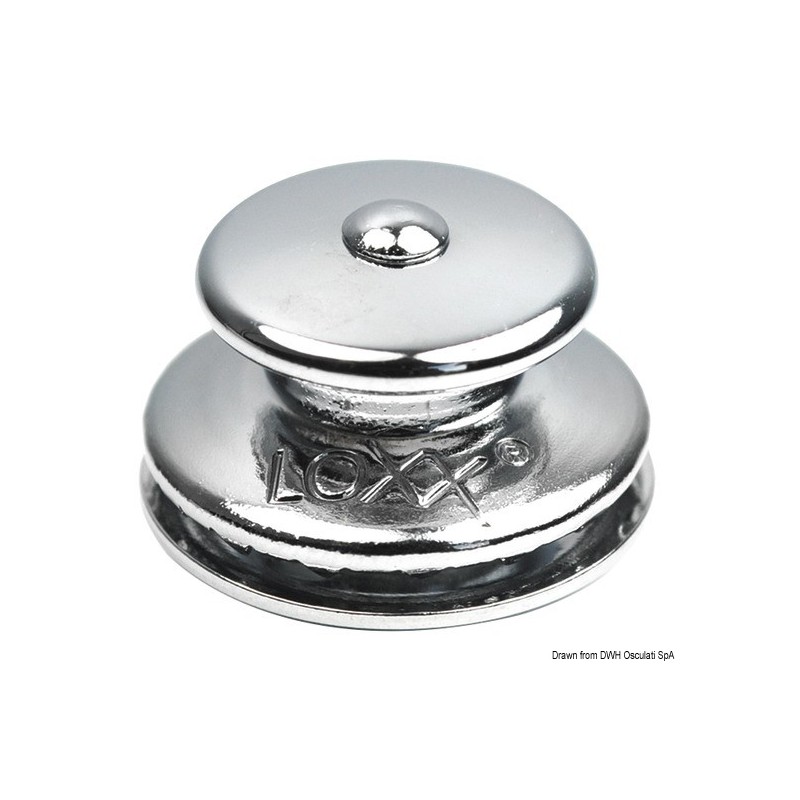 Bouton femelle Tenax Tête grossie 