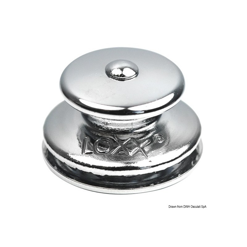 Bouton femelle Tenax Tête grossie 