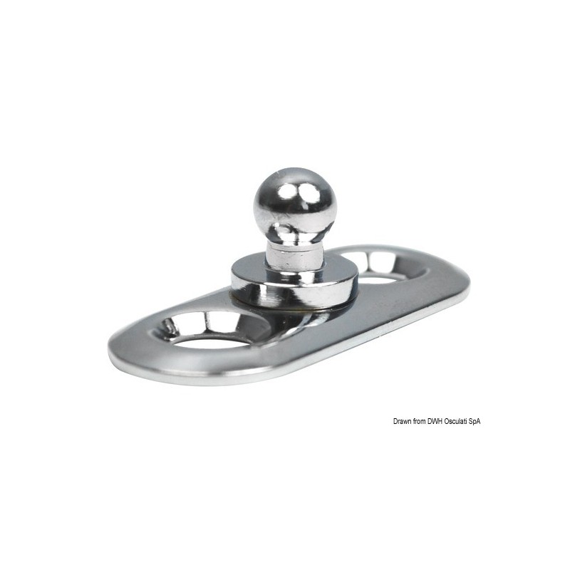 Bouton femelle Tenax Tête grossie 