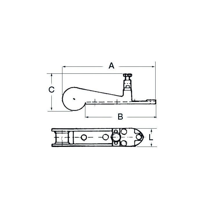 Davier alliage à blocage 