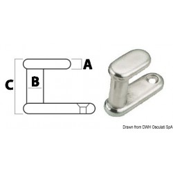 Porte-manteau inox