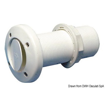Passe-coque étanche 90° En Nylon 25mm - Pour Bateau, Yacht, Camping-car - Montage Facile, Anti-fuite