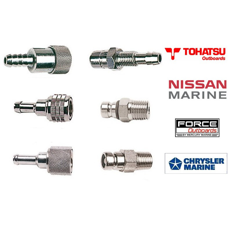 Embouts de réservoir Suzuki, Tohatsu, Honda