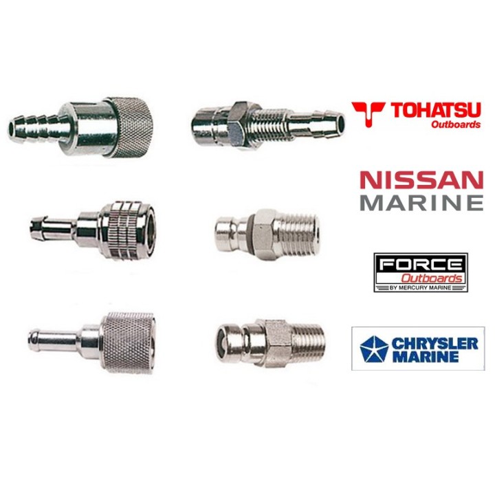 Embouts de réservoir Suzuki, Tohatsu, Honda