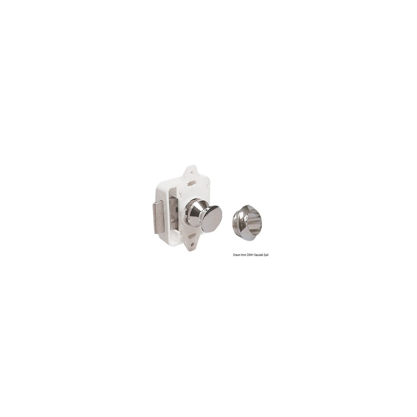 OSCULATI Déclic Nylon Simple - Référence 38.180.01