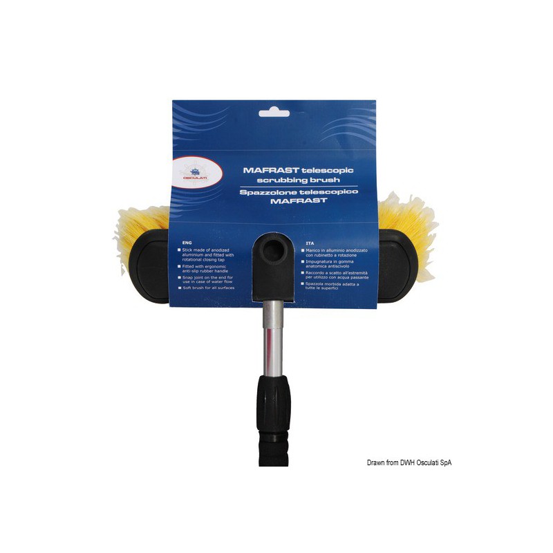 Balais-brosse télescopique