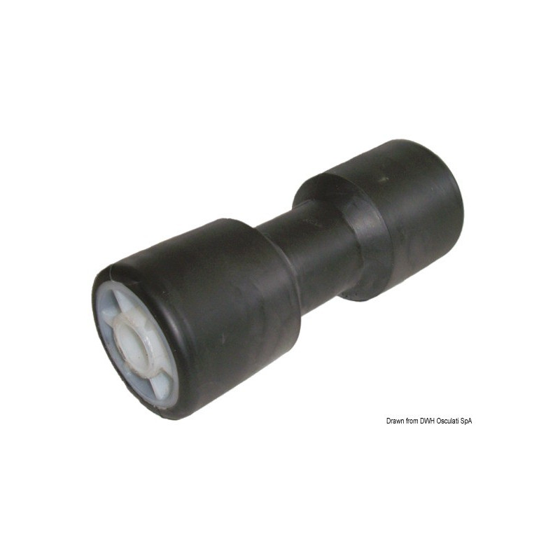 Roue centrale soutien-quille