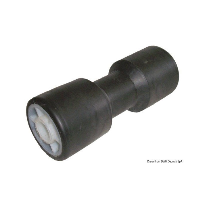 Roue centrale soutien-quille