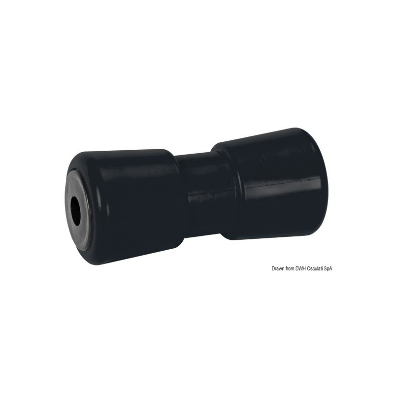 Roue centrale soutien-quille