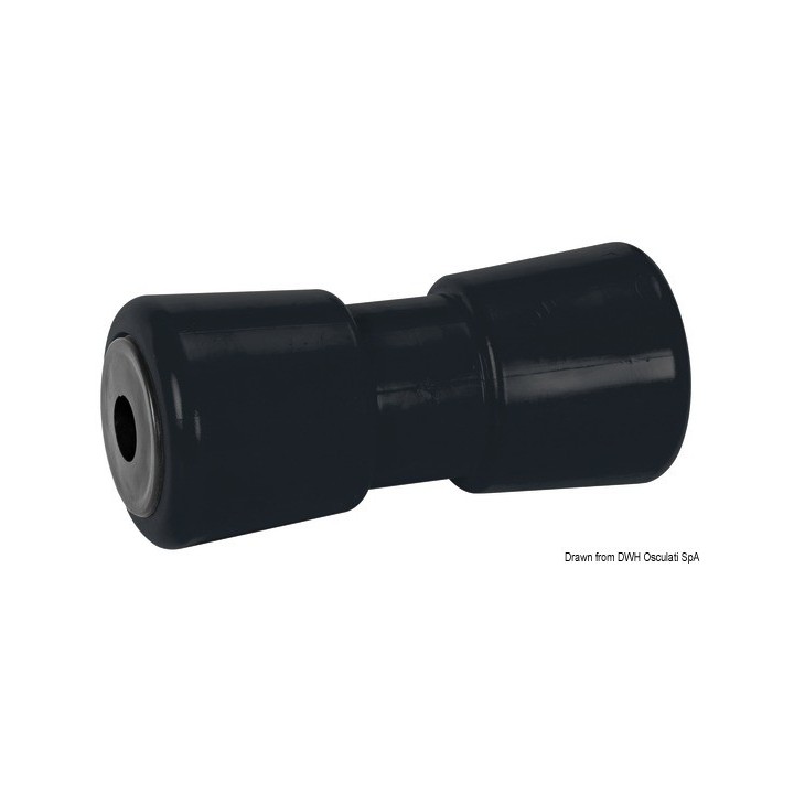 Roue centrale soutien-quille