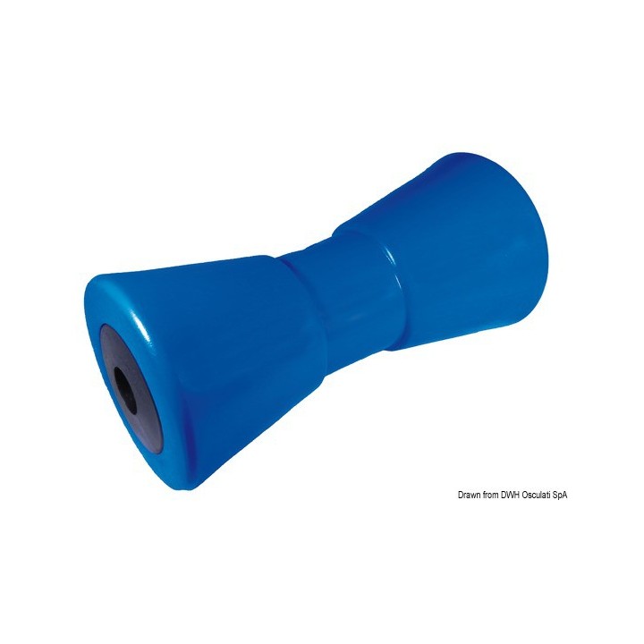 Roue centrale soutien-quille