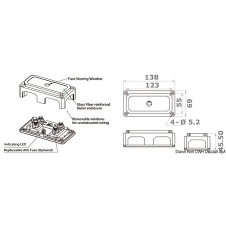 Porte-fusible ANL