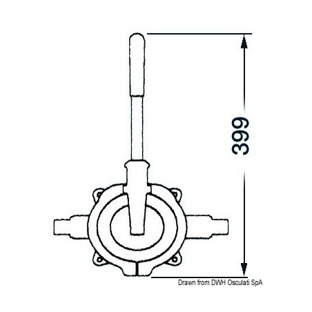 Pompe de fond de cale manuelle Whale 