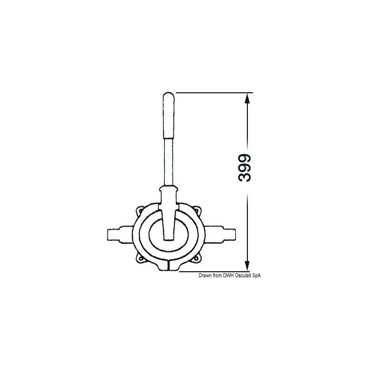 Pompe de fond de cale manuelle Whale 