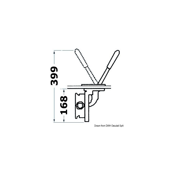 Pompe de fond de cale manuelle Whale 