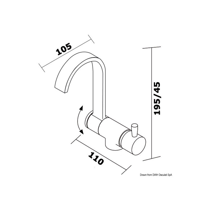 Robinets série Slim