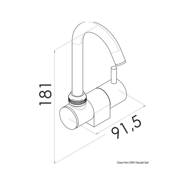 Robinets série Slim