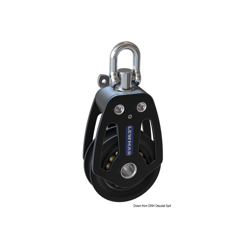 Poulies HTX Lewmar 50 à 90 mm