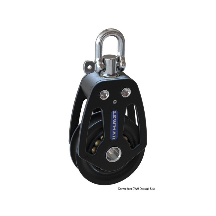 Poulies HTX Lewmar 50 à 90 mm