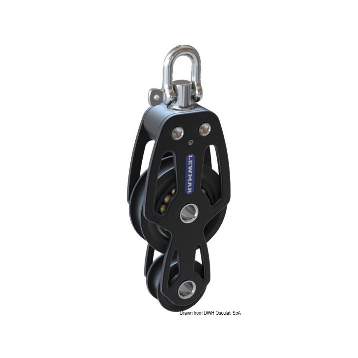 Poulies HTX Lewmar 50 à 90 mm