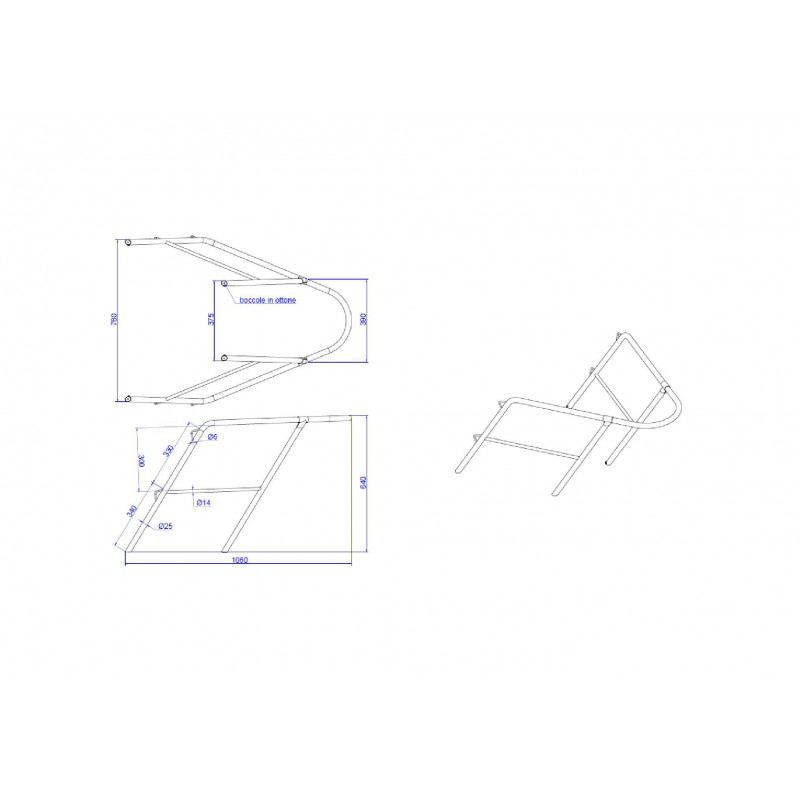 Balcon de proue renforcé