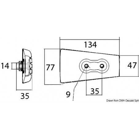 Anode VOLVO Penta série DP