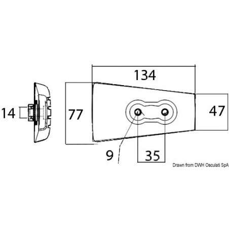 Anode VOLVO Penta série DP