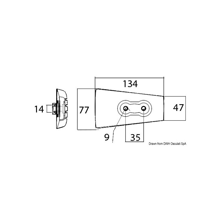 Anode VOLVO Penta série DP