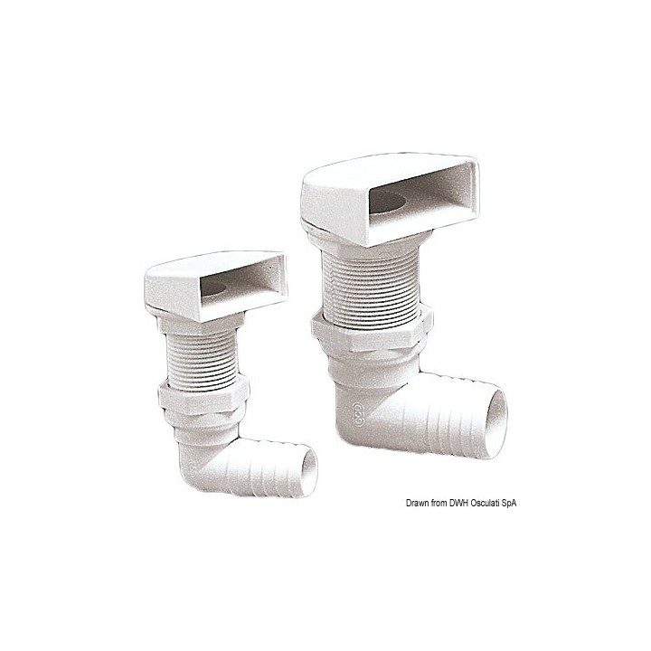 Auto videur coudé à 90°