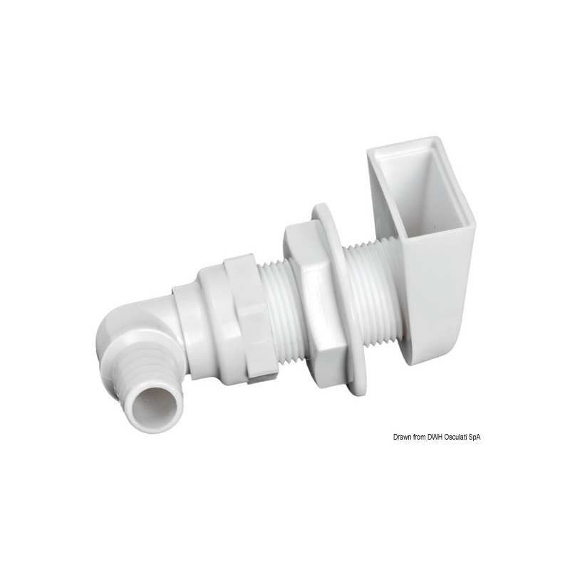 Auto videur coudé à 90°