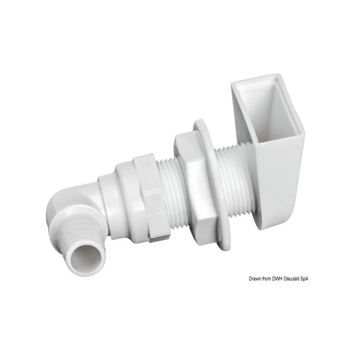 Auto videur coudé à 90°