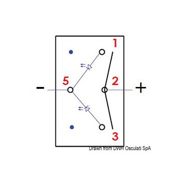 Interrupteur à bascule "Marina"