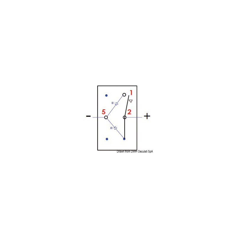 Interrupteur à bascule "Marina R" 