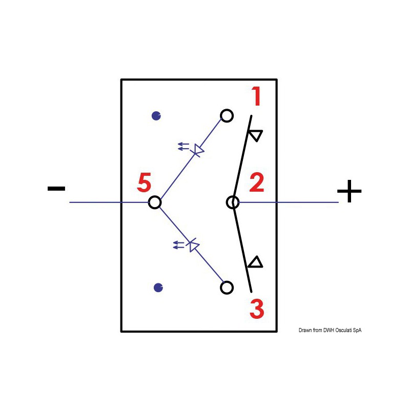 Interrupteur à bascule "Marina R" 