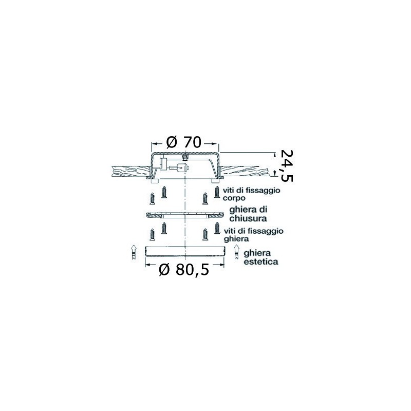 Spot étanche "Hydra"