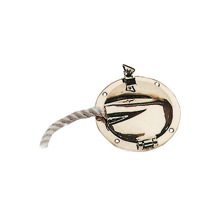 Ecubier amarre laiton chromé 